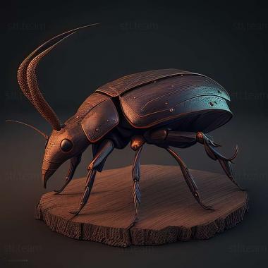 3D модель Carabus planicollis (STL)